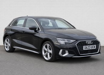 2023 AUDI A3 1.0 TFSI 30 S line Sportback 5dr Petrol S Tronic Euro 6 (s/s) (110 ps) &pound;18900.00