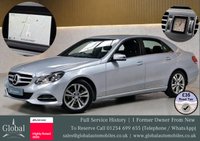 USED 2015 15 MERCEDES-BENZ E-CLASS 2.1 E220 BlueTEC SE Saloon 4dr Diesel G-Tronic+ Euro 6 (s/s) (177 ps) 1 ONE FORMER | 10 SERVICES