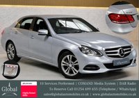 USED 2015 15 MERCEDES-BENZ E-CLASS 2.1 E220 BlueTEC SE Saloon 4dr Diesel G-Tronic+ Euro 6 (s/s) (177 ps) 1 ONE FORMER | 10 SERVICES