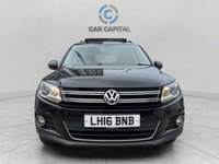 USED 2016 16 VOLKSWAGEN TIGUAN 2.0 TDI BlueMotion Tech Match Edition SUV 5dr Diesel DSG 4WD Euro 6 (s/s) (150 ps) WARRANTY+HPI+PARK SENSORS+SATNAV