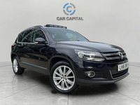 USED 2016 16 VOLKSWAGEN TIGUAN 2.0 TDI BlueMotion Tech Match Edition SUV 5dr Diesel DSG 4WD Euro 6 (s/s) (150 ps) WARRANTY+HPI+PARK SENSORS+SATNAV