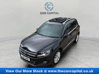 USED 2016 16 VOLKSWAGEN TIGUAN 2.0 TDI BlueMotion Tech Match Edition SUV 5dr Diesel DSG 4WD Euro 6 (s/s) (150 ps) WARRANTY+HPI+PARK SENSORS+SATNAV
