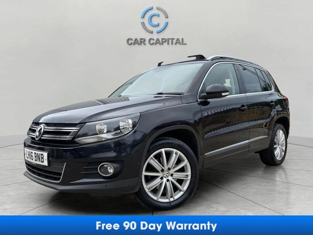 View our Volkswagen Tiguan 2.0 TDI BlueMotion Tech Match Edition SUV 5dr Diesel DSG 4WD Euro 6 (s/s) (150 ps)