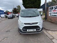 USED 2017 17 FORD TRANSIT CUSTOM 2.0 TDCi 270 Trend Panel Van 5dr Diesel Manual L1 H1 (157 g/km, 128 bhp)**NO VAT**LOW MILES** 