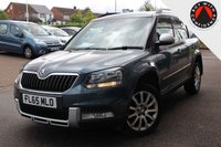 USED 2015 65 SKODA YETI 2.0 TDI SE Business Outdoor 5dr Diesel Manual 4WD Euro 6 (s/s) (150 ps) - EURO 6 - ULEZ, 1 OWNER, 17" ALLOYS, P/SENSORS, CRUISE, BLUETOOTH, 4X4