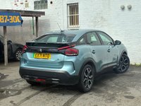 USED 2021 71 CITROEN e-C4 50kWh Sense Plus Hatchback 5dr Electric Auto (136 ps) THIS AUTOMATIC ELECTRIC E-C4 SENSE+ COMES WITH APPLE CAR PLAY, TOUCH SCREEN MEDIA, REVERSE CAMERA, POWER FOLDING MIRRORS, AN MOT UNTIL JUNE 2027, COMPREHENSIVE SERVICE HISTORY