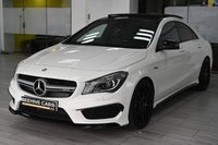 USED 2015 15 MERCEDES-BENZ CLA 2.0 CLA45 AMG Coupe 4dr Petrol SpdS DCT 4MATIC Euro 6 (s/s) (360 ps) *HOME DELIVERY 7 DAY MONEY BACK*