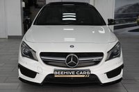 USED 2015 15 MERCEDES-BENZ CLA 2.0 CLA45 AMG Coupe 4dr Petrol SpdS DCT 4MATIC Euro 6 (s/s) (360 ps) *HOME DELIVERY 7 DAY MONEY BACK*