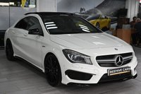 USED 2015 15 MERCEDES-BENZ CLA 2.0 CLA45 AMG Coupe 4dr Petrol SpdS DCT 4MATIC Euro 6 (s/s) (360 ps) *HOME DELIVERY 7 DAY MONEY BACK*