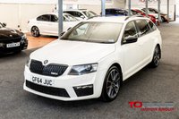 USED 2014 64 SKODA OCTAVIA 2.0 TDI vRS Estate 5dr Diesel Manual Euro 5 (s/s) (184 ps) MPG 62 | GREAT SERVICE HISTORY