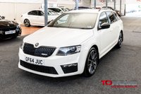 USED 2014 64 SKODA OCTAVIA 2.0 TDI vRS Estate 5dr Diesel Manual Euro 5 (s/s) (184 ps) MPG 62 | GREAT SERVICE HISTORY