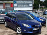 USED 2014 64 FORD FOCUS 1.0T EcoBoost Titanium Navigator Estate 5dr Petrol Manual Euro 5 (s/s) (125 ps) FSH + CRUISE + SAT NAV + 1 OWNER + ULEX + &pound;20 TAX