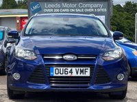 USED 2014 64 FORD FOCUS 1.0T EcoBoost Titanium Navigator Estate 5dr Petrol Manual Euro 5 (s/s) (125 ps) FSH + CRUISE + SAT NAV + 1 OWNER + ULEX + &pound;20 TAX