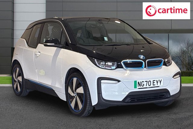 View our BMW I3 42.2kWh Hatchback 5dr Electric Auto (170 ps) Rear Park Distance Control, Heated Front Seating, Navigation System, 19in Alloys, Electrically Folding Door Mirrors