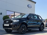 USED 2018 18 FORD RANGER 2.2 TDCi Black Edition Pickup Double Cab 4dr Diesel Auto 4WD Euro 6 (160 ps) 