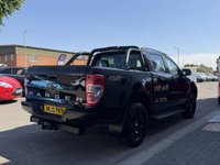 USED 2018 18 FORD RANGER 2.2 TDCi Black Edition Pickup Double Cab 4dr Diesel Auto 4WD Euro 6 (160 ps) 