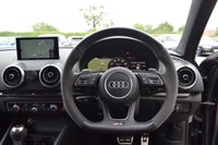 USED 2018 18 AUDI RS3 2.5 TFSI Saloon 4dr Petrol S Tronic quattro Euro 6 (s/s) (400 ps) 1 OWNER / SS SEATS / MATRIX