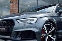 USED 2018 18 AUDI RS3 2.5 TFSI Saloon 4dr Petrol S Tronic quattro Euro 6 (s/s) (400 ps) 1 OWNER / SS SEATS / MATRIX