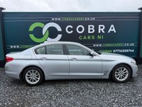 USED 2017 BMW 5 SERIES 2.0 520d SE Saloon 4dr Diesel Auto Euro 6 (s/s) (190 ps) *** FSH - SAT NAV - HEATED LEATHER SEATS ***