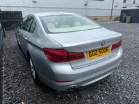 USED 2017 BMW 5 SERIES 2.0 520d SE Saloon 4dr Diesel Auto Euro 6 (s/s) (190 ps) *** FSH - SAT NAV - HEATED LEATHER SEATS ***