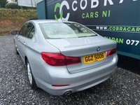 USED 2017 BMW 5 SERIES 2.0 520d SE Saloon 4dr Diesel Auto Euro 6 (s/s) (190 ps) *** FSH - SAT NAV - HEATED LEATHER SEATS ***