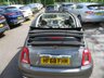 USED 2018 68 FIAT 500C 1.2 Lounge Convertible 2dr Petrol Dualogic Euro 6 (s/s) (69 bhp) Automatic *&pound;1,875 of factory fitted upgraded extras including; 7in HD Touchscreen Radio with 3D Navigation & DAB Radio, Automatic Climate Control, 7in TFT Instrument Cluster, 16in Alloy Wheels, Chrome Finished Door Mirror Covers, Chrome Bonnet Trim & Electroclash Grey Metallic Paintwork*