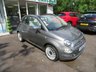 USED 2018 68 FIAT 500C 1.2 Lounge Convertible 2dr Petrol Dualogic Euro 6 (s/s) (69 bhp) Automatic *&pound;1,875 of factory fitted upgraded extras including; 7in HD Touchscreen Radio with 3D Navigation & DAB Radio, Automatic Climate Control, 7in TFT Instrument Cluster, 16in Alloy Wheels, Chrome Finished Door Mirror Covers, Chrome Bonnet Trim & Electroclash Grey Metallic Paintwork*