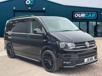 USED 2016 J VOLKSWAGEN TRANSPORTER 2.0 TDI T28 BlueMotion Tech Highline Panel Van 5dr Diesel Manual FWD SWB Euro 5 (s/s) (102 ps) LOTS OF EXTRAS, CONVERTED!