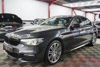 USED 2017 17 BMW 5 SERIES 2.0 520d M Sport Saloon 4dr Diesel Auto xDrive Euro 6 (s/s) (190 ps) POWER FOLD MIRRORS! PLUS PACKAGE!