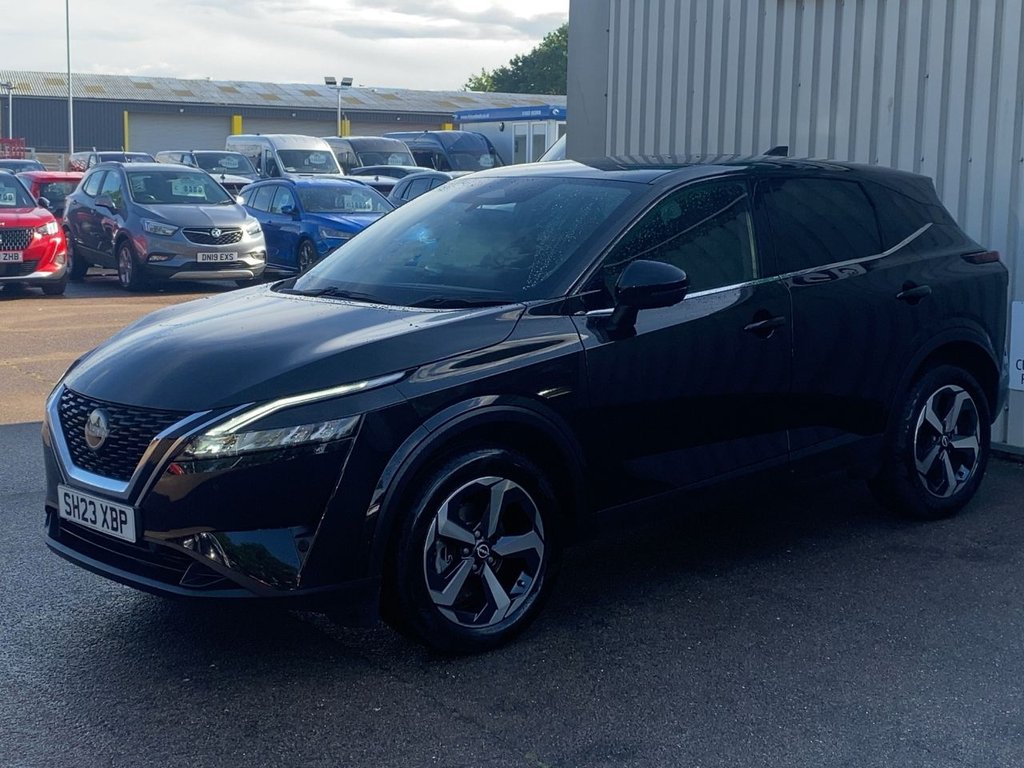 USED 2023 23 NISSAN QASHQAI 1.3 DIG-T MHEV N-Connecta SUV 5dr Petrol Hybrid Manual Euro 6 (s/s) (140 ps) 360&deg;CAMERA+CARPLAY+NAV+CRUISE