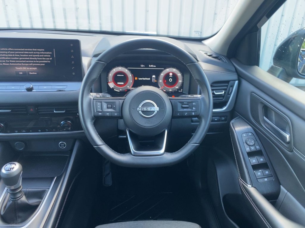 USED 2023 23 NISSAN QASHQAI 1.3 DIG-T MHEV N-Connecta SUV 5dr Petrol Hybrid Manual Euro 6 (s/s) (140 ps) 360&deg;CAMERA+CARPLAY+NAV+CRUISE