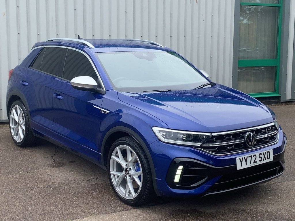USED 2022 72 VOLKSWAGEN T-ROC 2.0 TSI R SUV 5dr Petrol DSG 4Motion Euro 6 (s/s) (300 ps) CARPLAY+MATRIX LEDS+19"ESTORIL