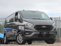 USED 2021 71 FORD TRANSIT CUSTOM 2.0 300 EcoBlue Limited Panel Van 5dr Diesel Manual L2 H1 Euro 6 (s/s) (130 ps) 1 OWNER LIMITED 300 L2 H1 A/C