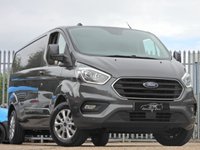 USED 2021 71 FORD TRANSIT CUSTOM 2.0 300 EcoBlue Limited Panel Van 5dr Diesel Manual L2 H1 Euro 6 (s/s) (130 ps) 1 OWNER LIMITED 300 L2 H1 A/C