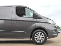 USED 2021 71 FORD TRANSIT CUSTOM 2.0 300 EcoBlue Limited Panel Van 5dr Diesel Manual L2 H1 Euro 6 (s/s) (130 ps) 1 OWNER LIMITED 300 L2 H1 A/C