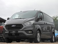 USED 2021 71 FORD TRANSIT CUSTOM 2.0 300 EcoBlue Limited Panel Van 5dr Diesel Manual L2 H1 Euro 6 (s/s) (130 ps) 1 OWNER LIMITED 300 L2 H1 A/C