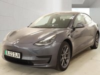 USED 2022 22 TESLA Model 3 Standard Range Plus Saloon 4dr Electric Auto RWD (241 bhp) 