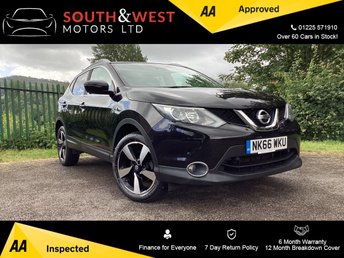 2016 NISSAN QASHQAI 1.2 DIG-T N-Connecta SUV 5dr Petrol Manual 2WD Euro 6 (s/s) (115 ps) &pound;6985.00