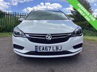 USED 2017 67 VAUXHALL ASTRA 1.6 CDTi ecoTEC BlueInjection Tech Line Nav Sports Tourer 5dr Diesel Manual Euro 6 (110 ps) Estate