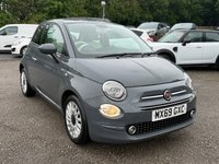 USED 2019 69 FIAT 500 1.2 Lounge Hatchback 3dr Petrol Manual Euro 6 (s/s) (69 bhp) 1 OWNER + FULL SERVICE HISTORY X 6