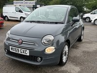 USED 2019 69 FIAT 500 1.2 Lounge Hatchback 3dr Petrol Manual Euro 6 (s/s) (69 bhp) 1 OWNER + FULL SERVICE HISTORY X 6