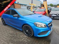 USED 2017 17 MERCEDES-BENZ A-CLASS 1.5 A180d AMG Line (Executive) Hatchback 5dr Diesel Manual Euro 6 (s/s) (109 ps) Nav, Alloys, Rear Cam, Pan Roof!