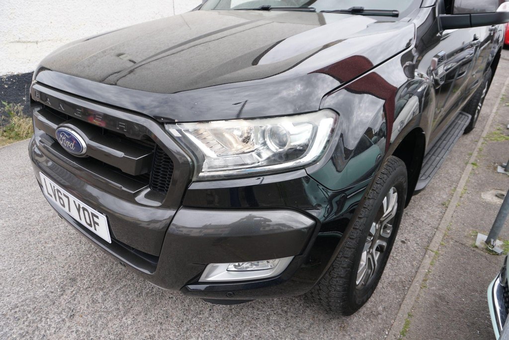 USED 2017 67 FORD RANGER 3.2 TDCi Wildtrak Auto 4WD Euro 5 4dr AUTOMATIC