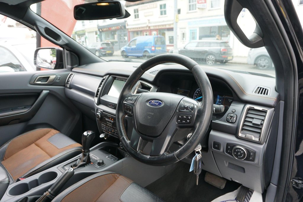 USED 2017 67 FORD RANGER 3.2 TDCi Wildtrak Auto 4WD Euro 5 4dr AUTOMATIC