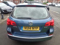 USED 2014 14 VAUXHALL ASTRA 1.7 CDTi ecoFLEX Design Sports Tourer 5dr Diesel Manual Euro 5 (s/s) (130 ps) 