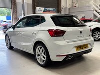 USED 2019 69 SEAT IBIZA 1.0 MPI FR Hatchback 5 Door Petrol Manual White Euro 6 1 Former Keeper +DAB RADIO+BLUETOOTH+CD PLAYER