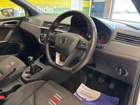 USED 2019 69 SEAT IBIZA 1.0 MPI FR Hatchback 5 Door Petrol Manual White Euro 6 1 Former Keeper +DAB RADIO+BLUETOOTH+CD PLAYER