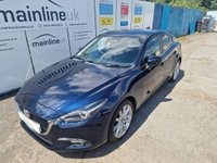 USED 2018 18 MAZDA MAZDA3 2.0 SKYACTIV-G Sport Nav Euro 6 (s/s) 5dr *SAT NAV*BLUETOOTH*S/HISTORY*