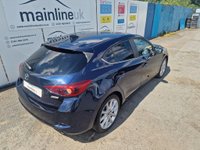 USED 2018 18 MAZDA MAZDA3 2.0 SKYACTIV-G Sport Nav Euro 6 (s/s) 5dr *SAT NAV*BLUETOOTH*S/HISTORY*