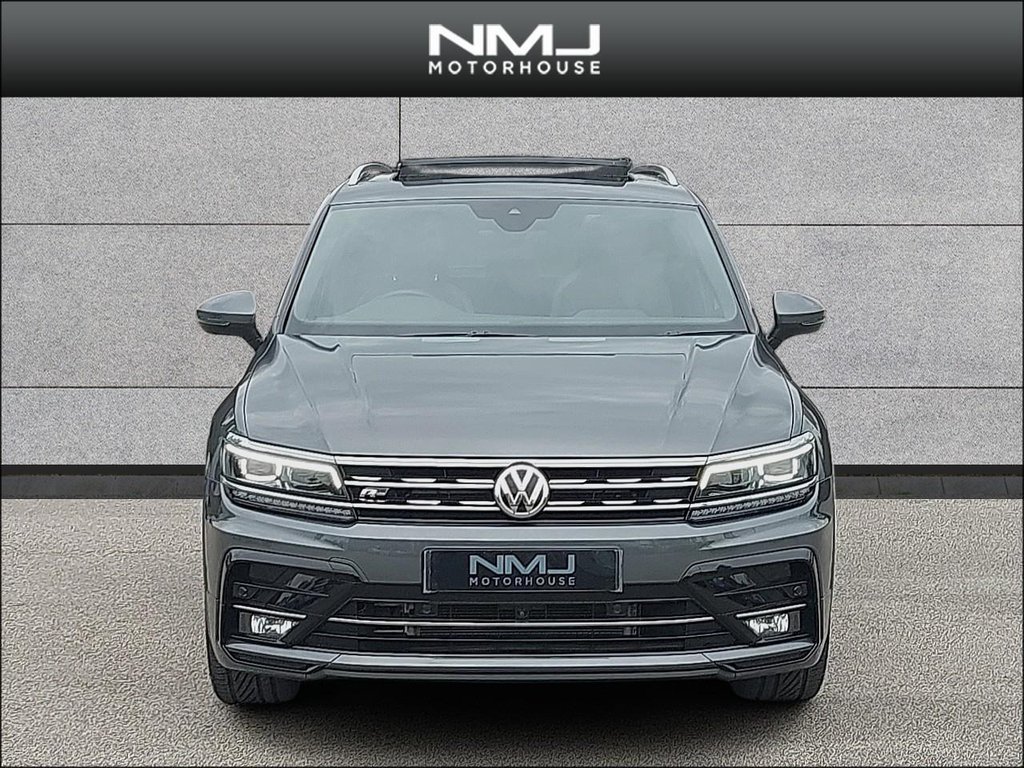 USED 2020 20 VOLKSWAGEN TIGUAN 2.0 TDI R-Line Tech DSG 4Motion Euro 6 (s/s) 5dr 9.9%APR PAN ROOF WINTER PACK